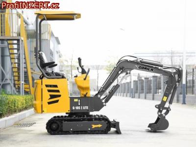 Obrzek k inzertu: Minibagr Gorila G10S l LITE 2025 mega akce 60tis!
