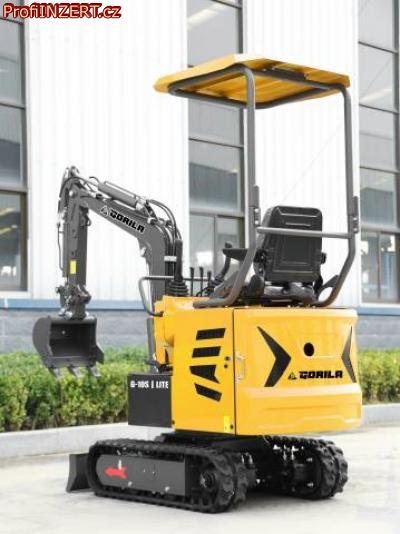 Obrzek k inzertu: Minibagr Gorila G10S l LITE 2025 mega akce 60tis!