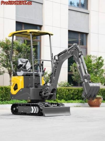 Obrázek k inzerátu: Minibagr GORILA G12PR 2025 joystiky akce !Kubota!