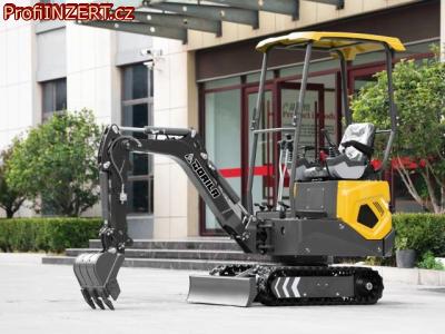 Obrázek k inzerátu: Minibagr GORILA G12PR 2025 joystiky akce !Kubota!