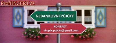 Obrzek k inzertu: HLEDTE LEGLN NEBANKOVN PJKU?
