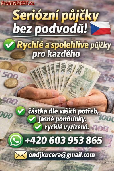 Obr�zek k inzer�tu: P�j�ky mezi lidmi – WhatsApp: +420603953865