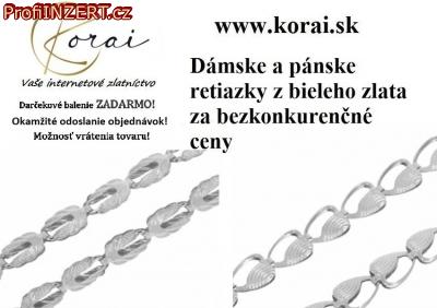 Obrázek k inzerátu: Retiazky z bieleho zlata Korai Obrázek k inzerátu: Retiazky z bieleho zlata Korai