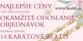 Obr�zek k inzer�tu Prekr�sne zlat� �perky zo 14 kar�tov�ho zlata Korai