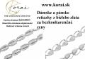 Obr�zek k inzer�tu Kr�sne retiazky z bieleho zlata Korai